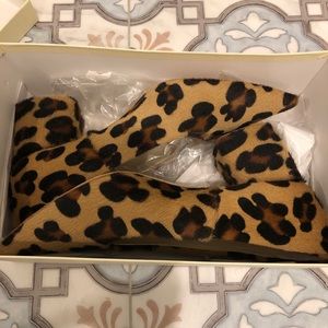 NWT Butter Italy Cheetah Heels (W 9)